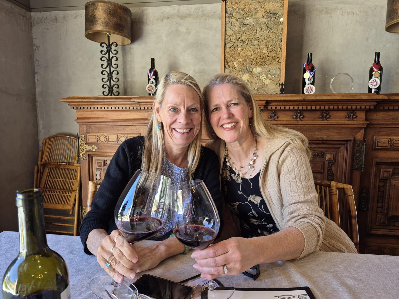 Scenic views along the Yadkin Valley wine trail